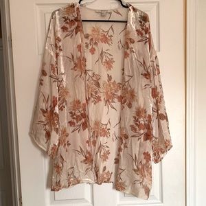 Floral kimono